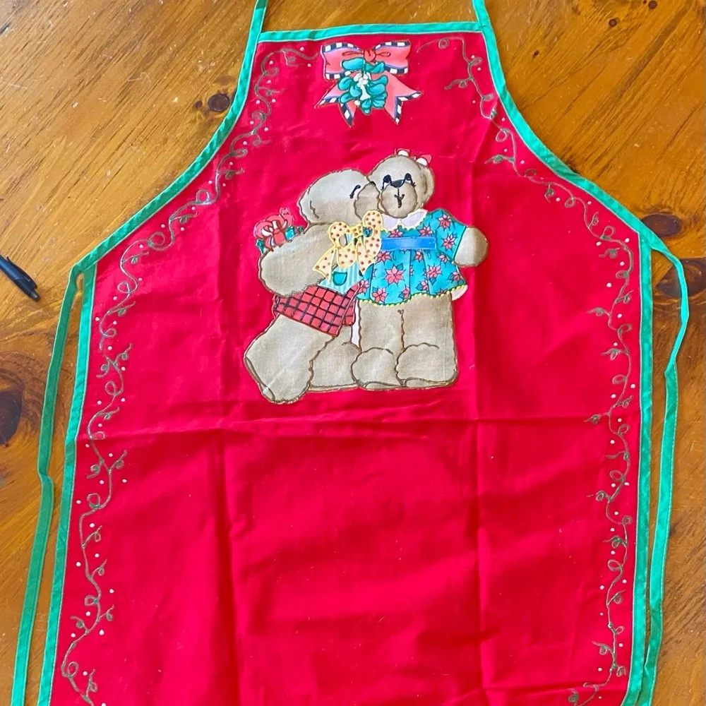 Festive Teddy Bear Holiday Tapestry